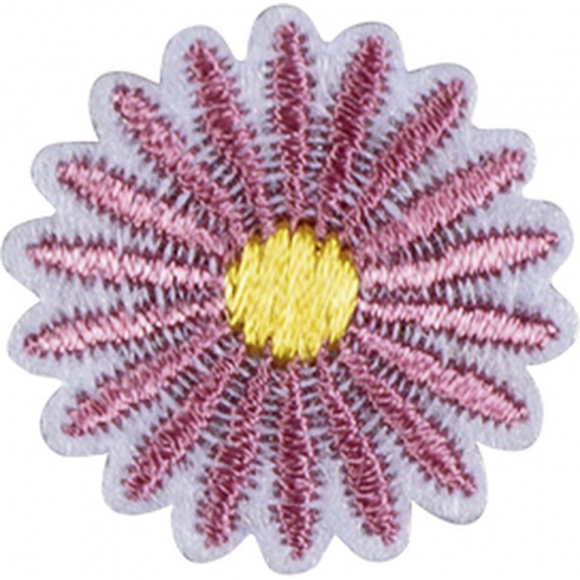 Термоаппликация "Цветок розовый"