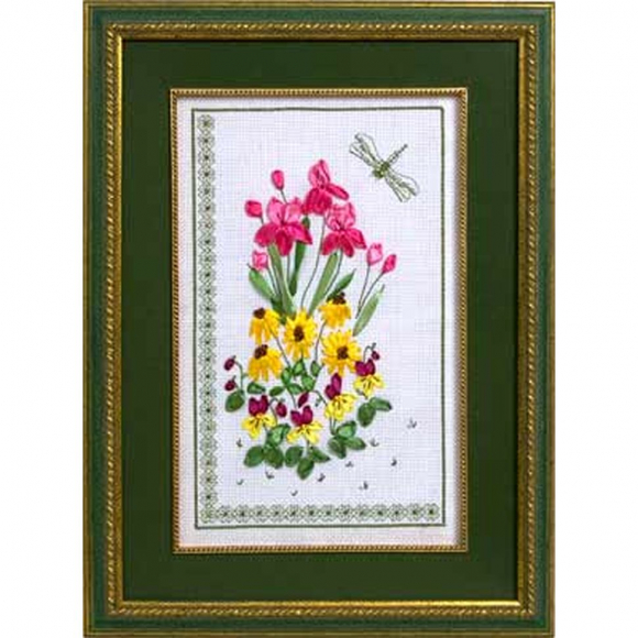 Набор для вышивания PANNA арт. C-0646 Панно со стрекозой 18х29 см