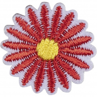 Термоаппликация "Цветок красный"