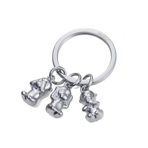 Брелок TROIKA "Не говорю, не вижу, не слышу" Брелок TROIKA "Не говорю, не вижу, не слышу"