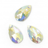 Стразы пришивные акриловые (Resin) Tesoro Crystal арт.TS.ED2.3.10 цв.AB Crystal 13х22 мм уп.10 шт