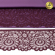 Кружево-стрейч KRUZHEVO арт.TBY.YSTL00839/N шир.90мм цв.076 сливовое вино уп.25м