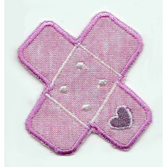 Термоаппликация HKM "Пиратская повязка с сердечком"