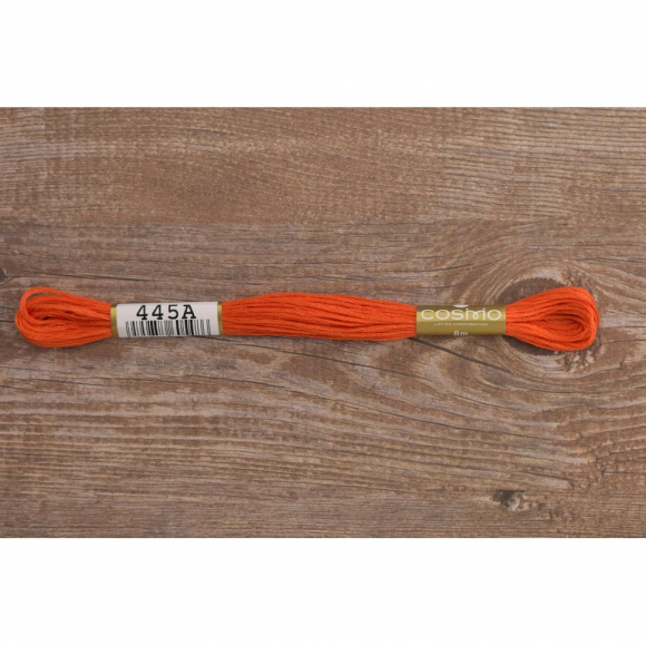 164488_Мулине COSMO однотонный цвет 445 164488_Мулине COSMO однотонный цвет 445