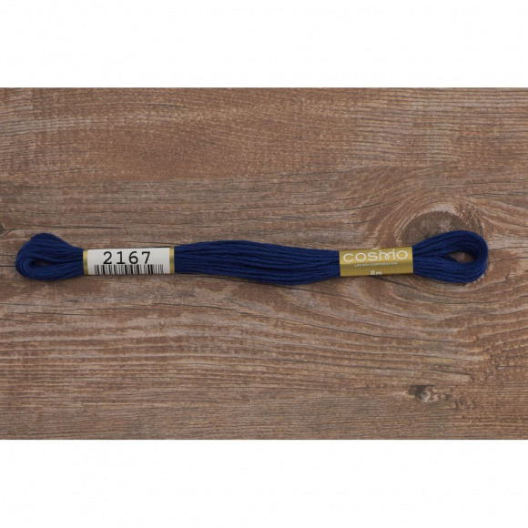 Мулине COSMO однотонный цвет 2167