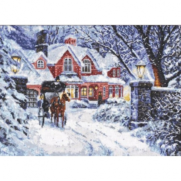 Набор для вышивания ПАЛИТРА арт.07.004 Усадьба 36х26 см