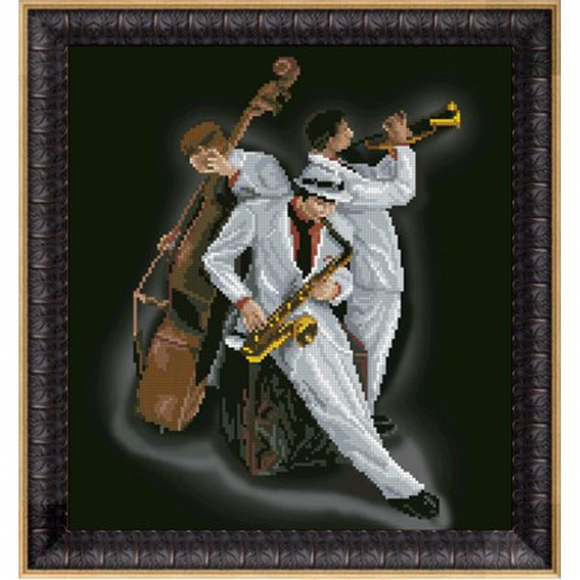 Набор для вышивания мулине КРАСА И ТВОРЧЕСТВО арт.30414 И растворились в музыке 28х30,7 см