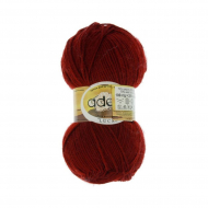 Пряжа ADELIA LUCAS (70% шерсть, 30% акрил) 5х100г/218м цв.08 т.терракотовый