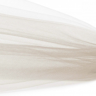 Фатин Кристалл средней жесткости блестящий арт.K.TRM шир.300см, 100% полиэстер цв. 93 К уп.50м - молочно-розовый