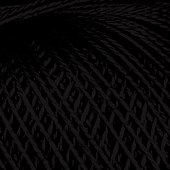 Нитки для вязания Нарцисс (100% хлопок) 6х100г/395м цв.7214 черный, С-Пб