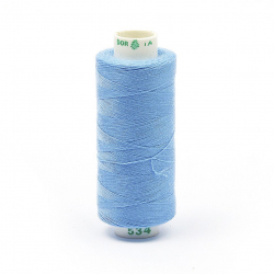 Нитки Dor Tak бытовые 40/2 полиэстер 366м цв.534 голубой