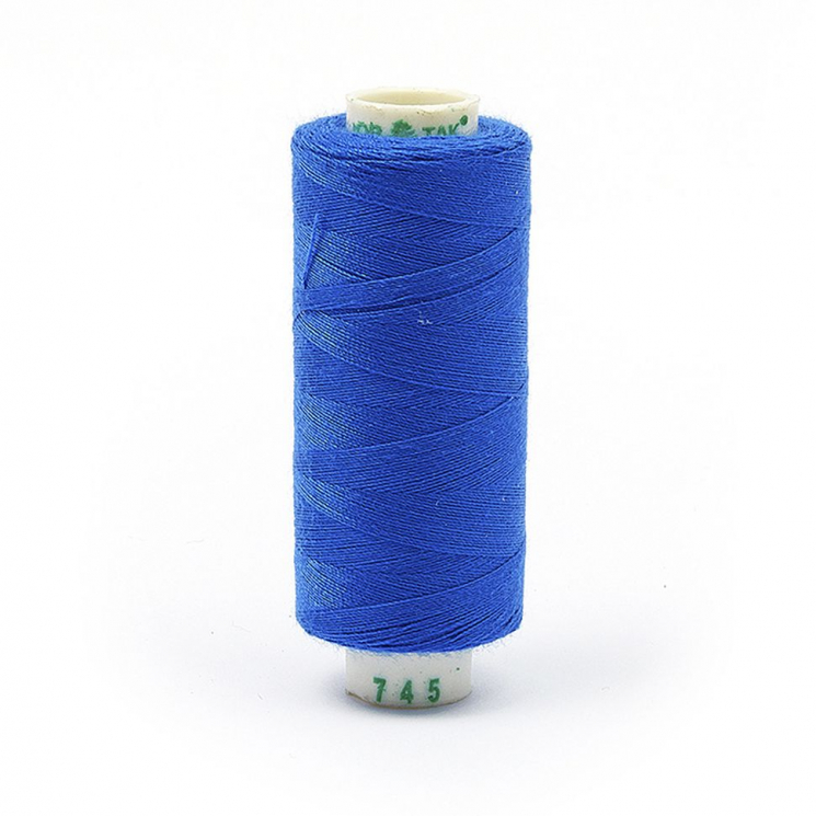 Нитки Dor Tak бытовые 40/2 полиэстер 366м цв.745 синий