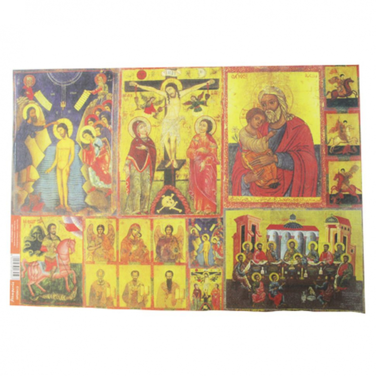 71073_Карта для декупажа "Иконостас"