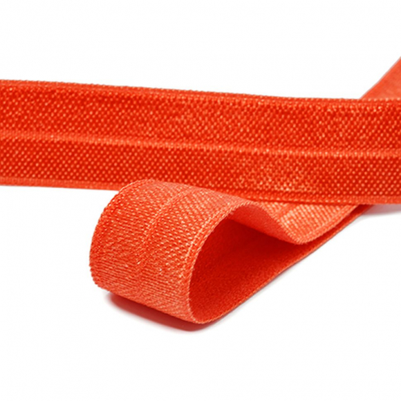 Резинка TBY бельевая окантовочная блестящая шир.15мм цв.F287 терракотовый уп.50 м