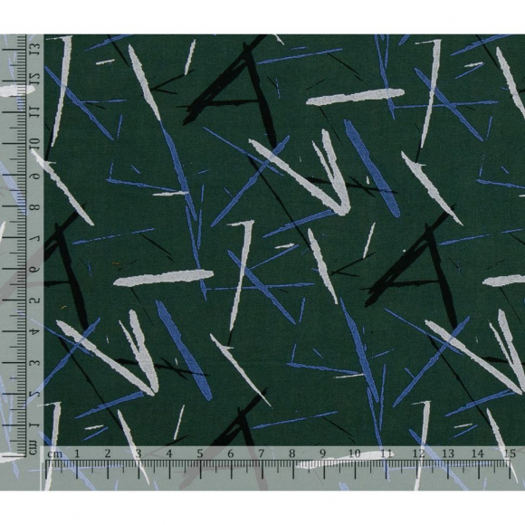 Ткань Батист 90 г/м? 100% хлопок шир.145 см арт.Р.33002.05 цв.05 зеленый рул.25м