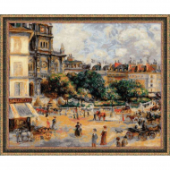 Набор для вышивания РИОЛИС арт.1396 Площадь Троицы,Париж 60х50 см