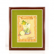 132909_Вышитая картина "Свежий лайм"