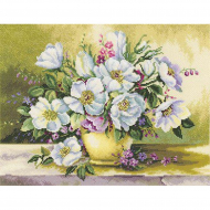 Набор для вышивания РТО арт.M282 Белое великолепие 35х27 см