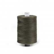 Нитки армированные 45ЛЛ  2500 м цв.5504 т.серо-зеленый
