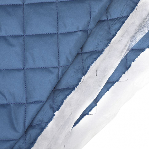 Ткань стежка ниточная Dewspo НАРЕЗКА TBY Ромб 5,5см 100%пэ 230г/м2 150см джинс 342 уп.5м