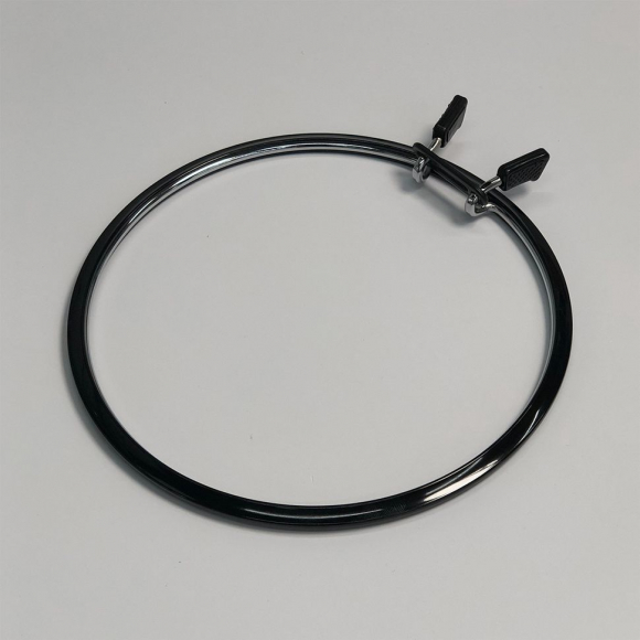 Пяльцы NURGE пружинные для вышивания и штопки, цв. черный арт.NUR.160-1 ?195мм толщина 7,7