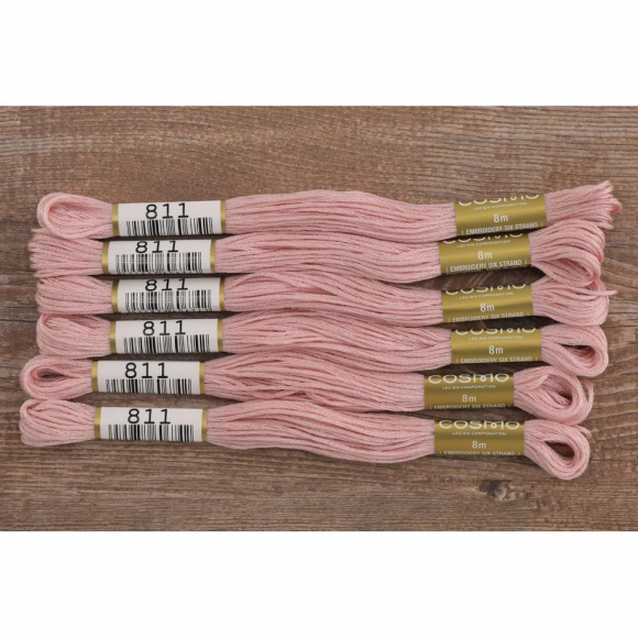 164622_Мулине COSMO однотонный цвет 811