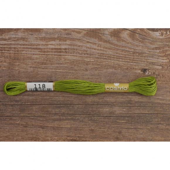 164200_Мулине COSMO однотонный цвет 118 164200_Мулине COSMO однотонный цвет 118