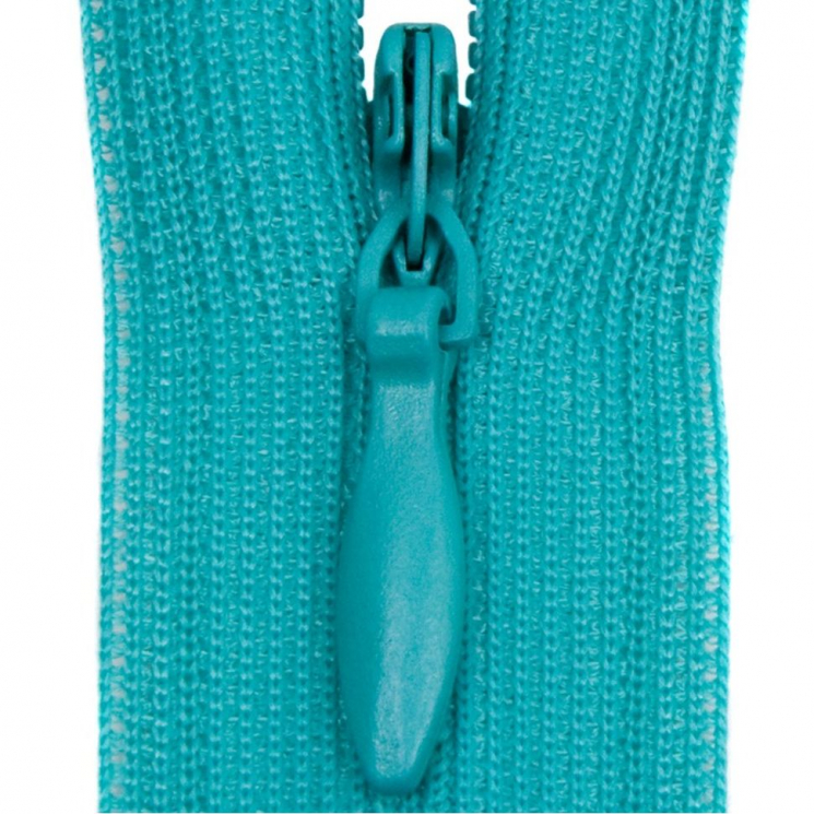 Молния потайная нераз 55см S-359 бирюзовый светлый SBS уп.100шт