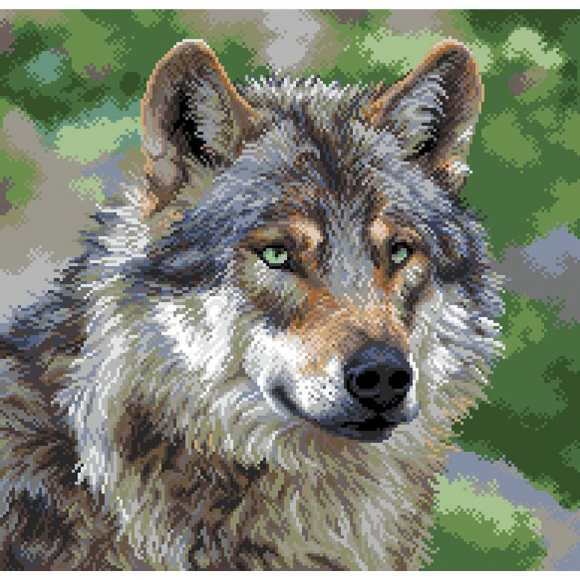 Рисунок на канве МАТРЕНИН ПОСАД арт.41х41 - 1879 Храбрость