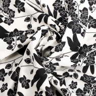 Ткань Софт 105 г кв.м 97% полиэстер, 3% спандекс шир.150 см арт.TBY.M382.1 цв.1 белый уп.1м