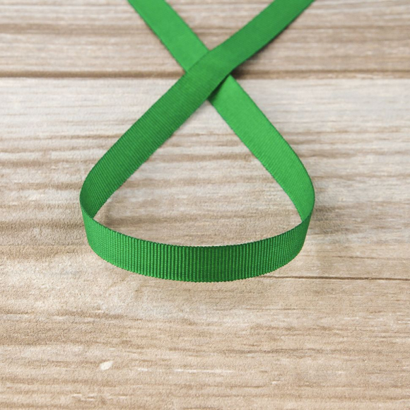 181843_Лента репсовая SAFISA, 10 мм, 25 м, цвет 25 зеленый 181843_Лента репсовая SAFISA, 10 мм, 25 м, цвет 25 зеленый