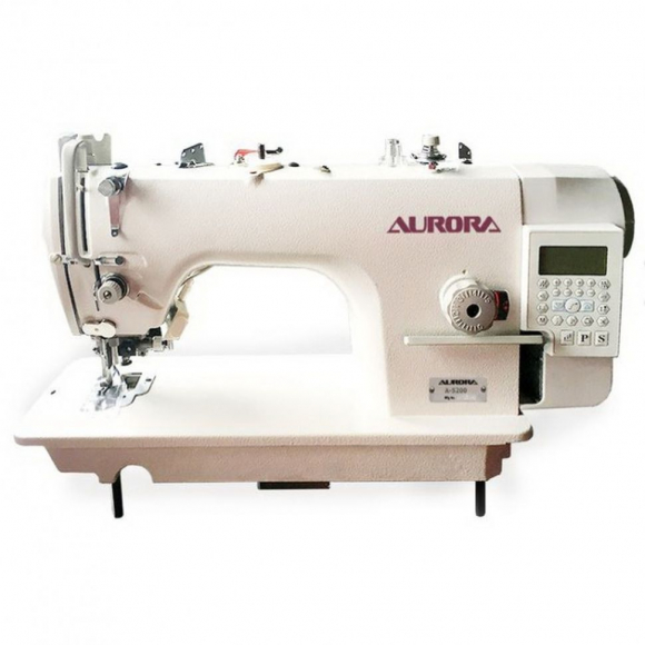 Прямострочная швейная машина с ножом обрезки края материала Aurora A-5200-D3