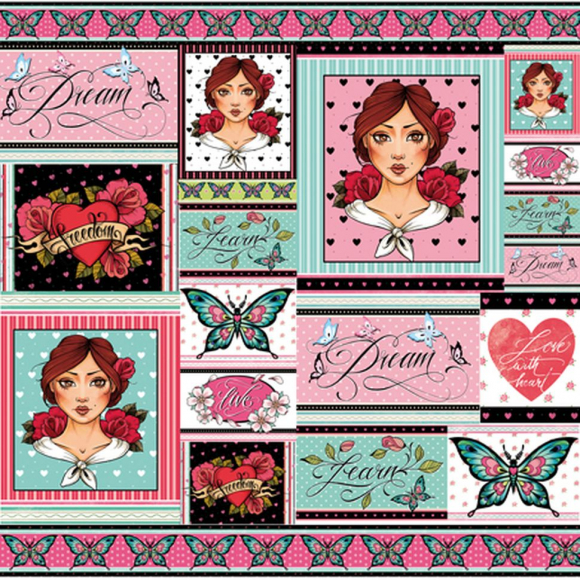 74850_Салфетка рисовая с контуром "Мечта"