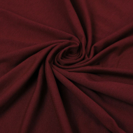 Ткань трикотаж Кулирка хлопок 145г опененд 100+100см винный 19-1940 уп.6м Ткань трикотаж Кулирка хлопок 145г опененд 100+100см винный 19-1940 уп.6м