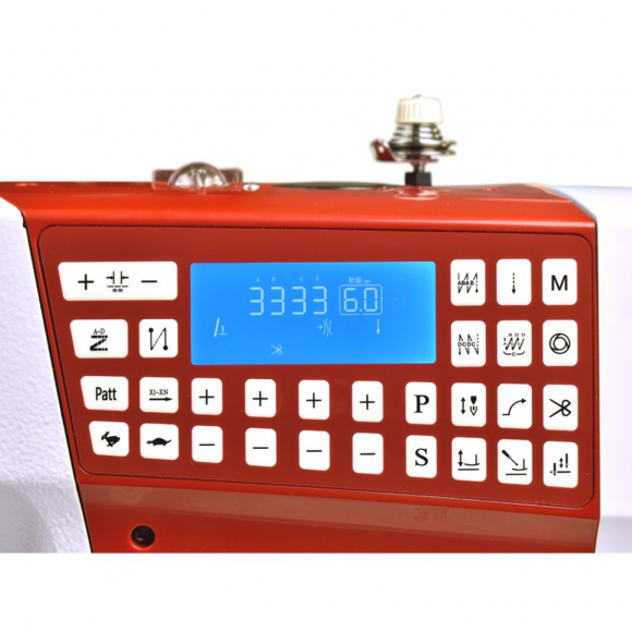 Прямострочная промышленная швейная машина с шагающей лапкой и увеличенным вылетом рукава Aurora A-0303-D3