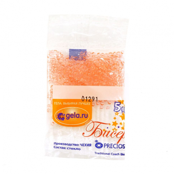 Бисер №10, 5 г., цвет 01291