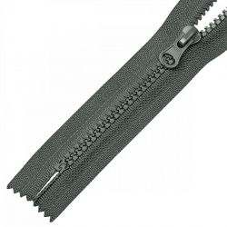 Молния MaxZipper трактор №5 1 замок усил.зв., 18см н/р, цв.F312 т.серый уп.50шт