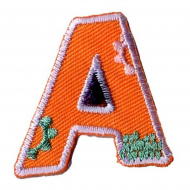 60732_Термоаппликации HKM "Буква "А" цветная 60732_Термоаппликации HKM "Буква "А" цветная