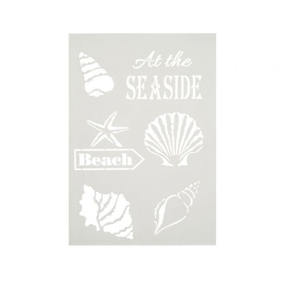 Трафарет "На берегу моря"