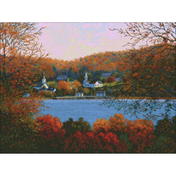 Набор для вышивания CANDAMAR DESIGNS арт.52420 Окно в прошлое 40,5х30,5 см