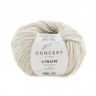 179818_Пряжа Linum, 70% хлопок, 20% лен, 10% полиамид, 50 г, 100 м