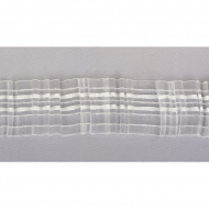 Лента шторная 60мм сборка карандаш арт.П-319М цв.прозрачный уп.50м