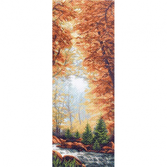 Рисунок на канве МАТРЕНИН ПОСАД арт.40х90 - 1364 Золотая осень