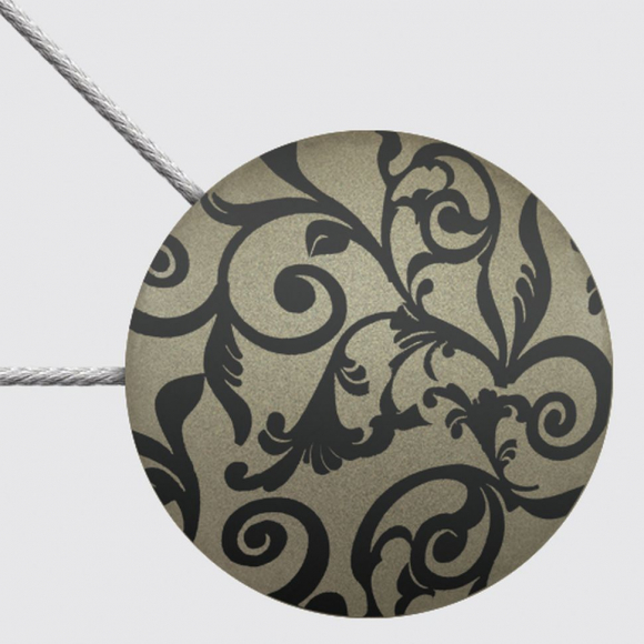 Магнитные клипсы для штор ? 45 с тросом (30 см) цвет №19У