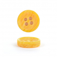 Пуговицы пластик CN 2732 цв.15 желтый 16L-10мм, 4 прокола, 72 шт