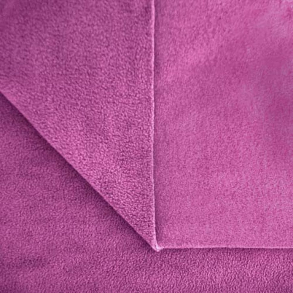 Ткань флис 2-х сторонний МТ-250-327 250 г/м? 100% ПЭ шир.150см  цв.173 розовый рул.70-110м (1кг - 2,75м)