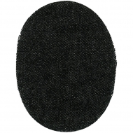 104308_Заплатки пришивные искусственная кожа, цвет коричневый