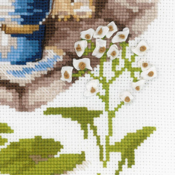 Набор для вышивания РИОЛИС арт.1470 Ловись, рыбка 30х30 см