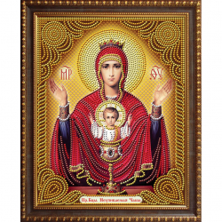 Набор для изготовления картин АЛМАЗНАЯ ЖИВОПИСЬ арт.АЖ.5035 Икона Неупиваемая Чаша 22х28 см