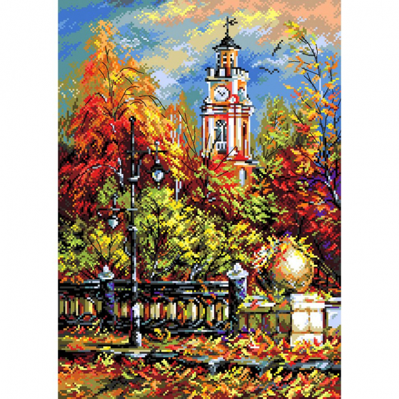 Рисунок на канве МАТРЕНИН ПОСАД арт.37х49 - 1821 Божественная осень